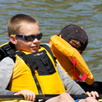 Best 9 year old kayaker on the lake!