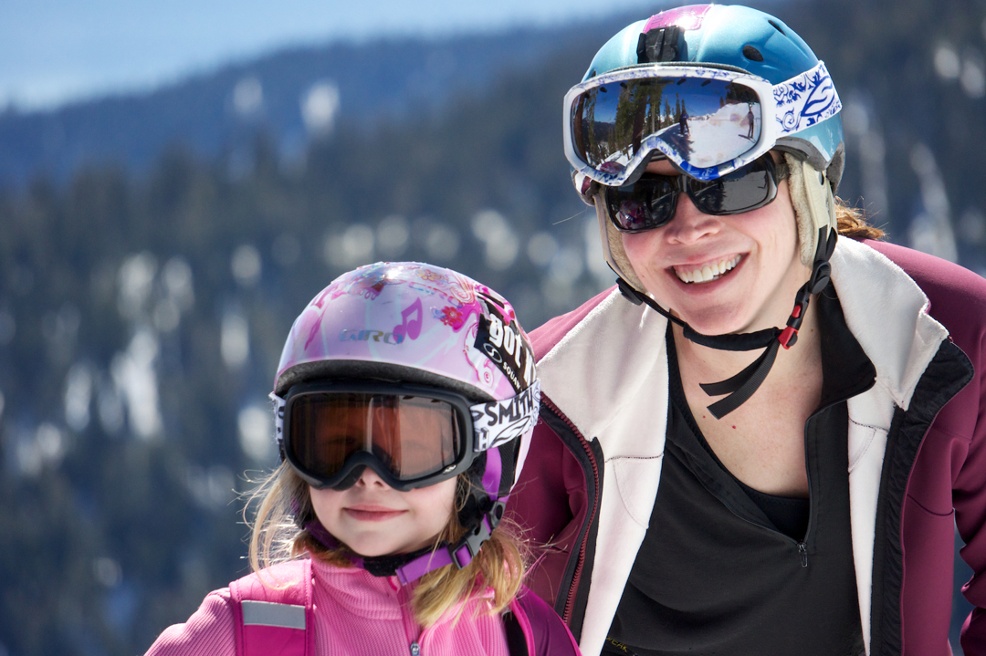 Elena and Mom at Squaw