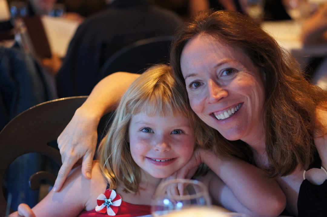 Mom and E