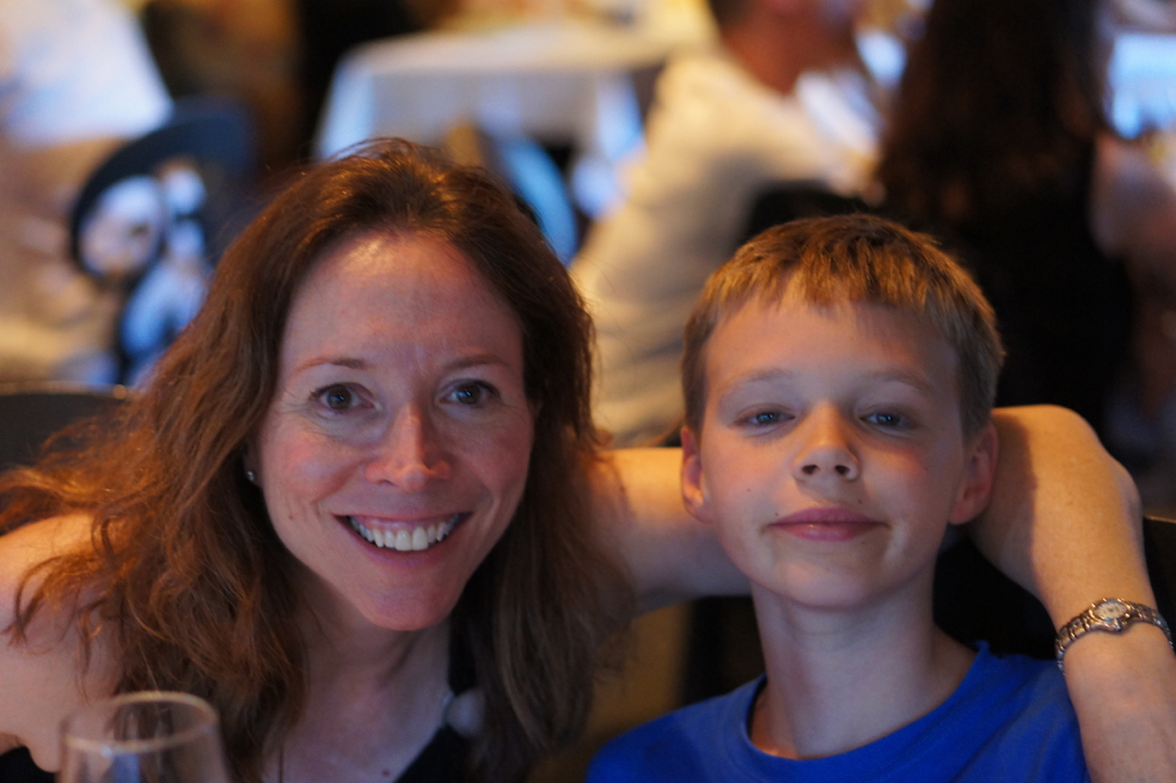 Mom and big D